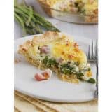 Ham and Asparagus Quiche | www.tasteandtellblog.com
