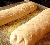 Chicken Breasts in Caper Cream Sauce, French Bread and Doubletree Cookie Knock-Offs