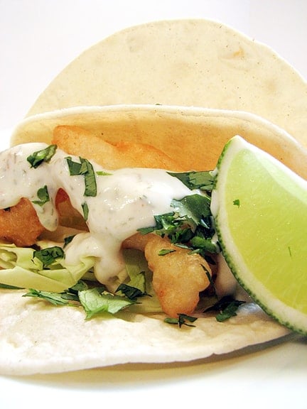 Fish Tacos | www.tasteandtellblog.com
