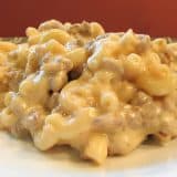 Stovetop Sausage Mac and Cheese