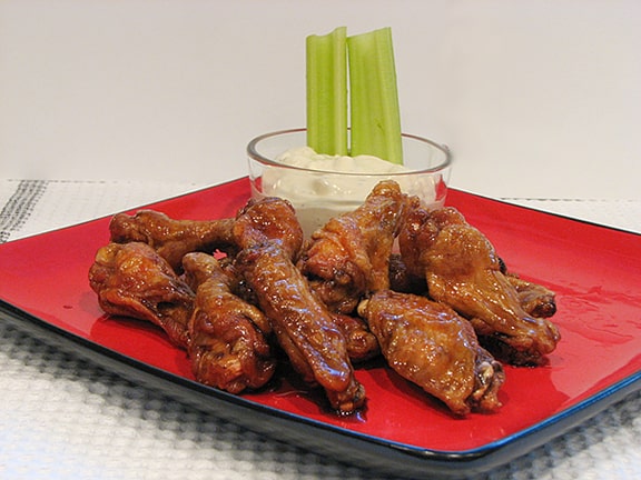 Sweet and Spicy Wings | www.tasteandtellblog.com