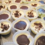 Mini Mint Cheesecakes