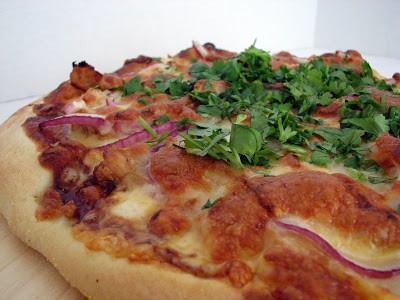 BBQ Chicken Pizza | www.tasteandtellblog.com