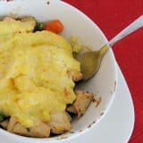 Tarragon-Cream Chicken and Polenta Pot Pies