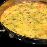 Cookbook of the Month Recipe – The Best Shrimp and Parsley Frittata