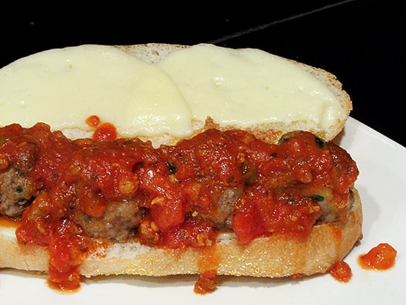 Meatball Sandwiches | www.tasteandtellblog.com