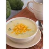 Broccoli Cheese Soup | www.tasteandtellblog.com #recipe #soup