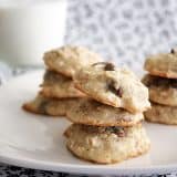 Banana Chocolate Chip Cookies
