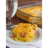 Corn Dog Casserole | www.tasteandtellblog.com