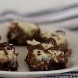 Merry Christmas! Almond Macaroon Brownie Bars