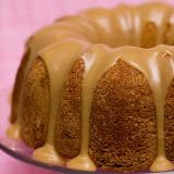 Buttermilk Cake with Caramel Icing