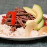 Cuban Braised Beef and Peppers