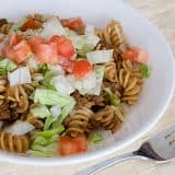 Saturdays with Rachael Ray – Taco Pasta Toss