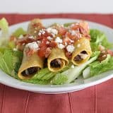 Cookbook of the Month Recipe – Crispy Black Bean – Bacon Tacos