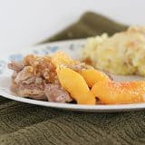 Saturdays with Rachael Ray – Chicken and Nectarines & Sweet Onion Potatoes Au Gratin
