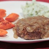 Saturdays with Rachael Ray – Salisbury Steak with Mashed Potatoes and Parsnips