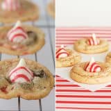 Peppermint Kiss Cookies – 2 Ways
