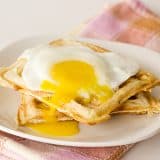 Saturdays with Rachael Ray – Sausage, Potato and Cheese Waffles