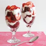 Red Velvet Week – Red Velvet and Strawberry Trifle