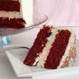 Red Velvet Week – Red Velvet Cheesecake Cake