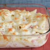 Chicken Cordon Bleu Pasta | www.tasteandtellblog.com