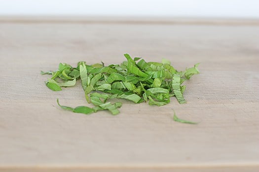 How to Chiffonade | www.tasteandtellblog.com