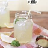 Basil and Mint Lemonade | www.tasteandtellblog.com