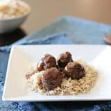 Sweet and Sour Meatballs | www.tasteandtellblog.com