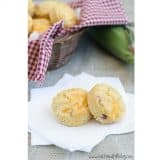 Bacon Cheddar Corn Muffins | www.tasteandtellblog.com
