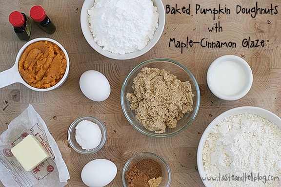 Baked-Pumpkin-Doughnuts-with-Maple-Cinnamon-Glaze-recipe 2