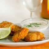 Mini Chickpea Cakes | www.tasteandtellblog.com