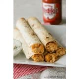 Baked Buffalo Chicken Taquitos | www.tasteandtellblog.com