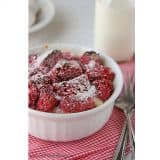 Red Velvet Week – Red Velvet Bread Pudding