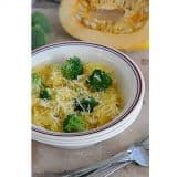 Spaghetti Squash with Broccoli | www.tasteandtellblog.com