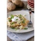 Crispy Hash Brown Waffles | www.tasteandtellblog.com