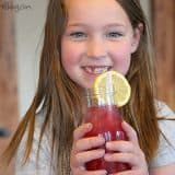 A Bunny Birthday Party {Cranberry Spritzer Recipe & a Giveaway}