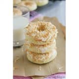 Baked Coconut Donuts