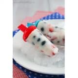 Red, White and Blue Milk Pops