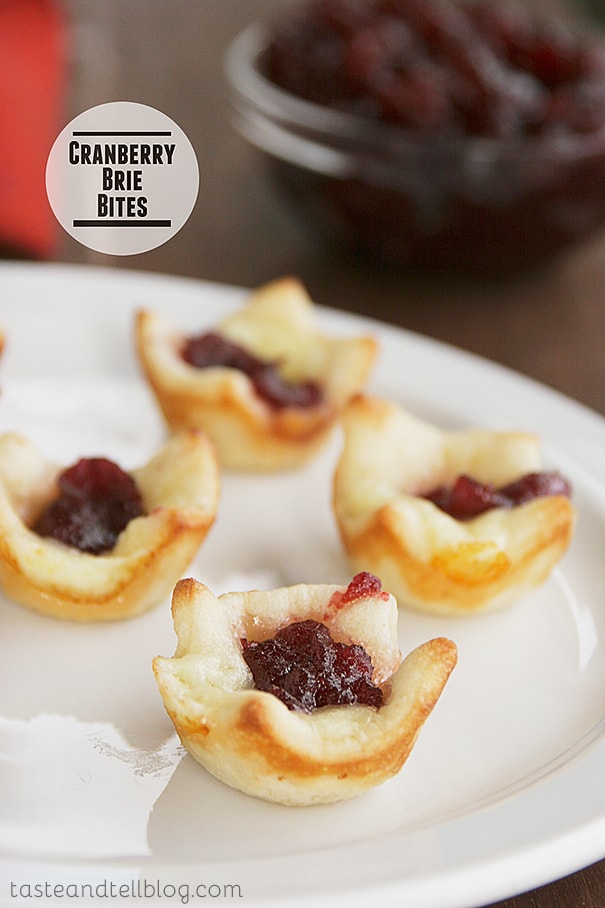 Cranberry Brie Bites | Taste and Tell