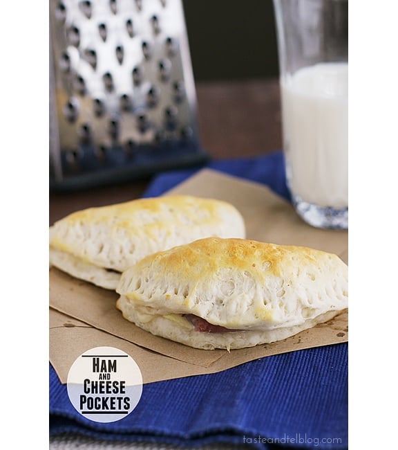 Ham and Cheese Pockets | www.tasteandtellblog.com Ham and Cheese Pockets | www.tasteandtellblog.com