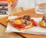Sausage and Peppers Pizza | www.tasteandtellblog.com