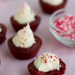 Red Velvet Brownie Cups | www.tasteandtellblog.com