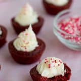 Red Velvet Week – Red Velvet Brownie Cups