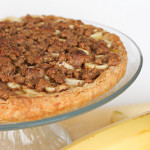 Cookbook of the Month Recipe – Banana & Hazelnut Tart