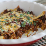 Beef Enchilada Casserole