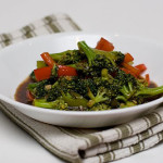Cookbook of the Month Recipe – Broccoli with Garlic Sauce