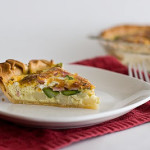 Canadian Bacon and Potato Quiche