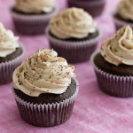 My Blog Birthday!! Chocolate Cupcakes with Whipped Cream Cheese Frosting