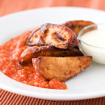 Cookbook of the Month Recipe – Crisp Potatoes with Spicy Tomato Sauce