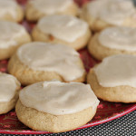Frosted Butterscotch Cookies